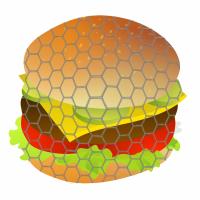 Фото идеи съедобная сетка для бургера для продукты питания на сайте IdeasMaker, картинка идеи съедобная сетка для бургера для продукты питания на сайте IdeasMaker
